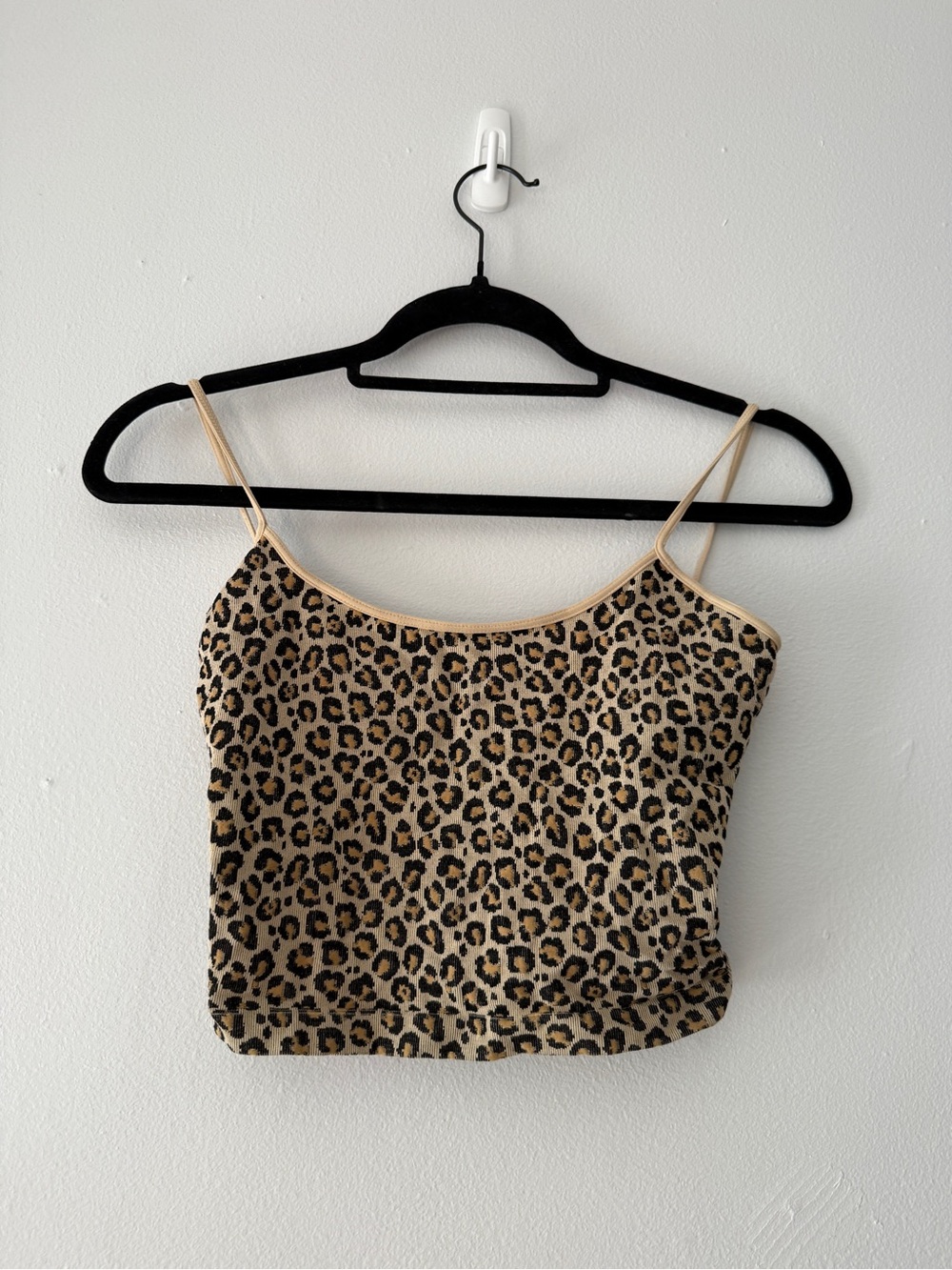 Nikibiki Leopard Print Cami - Beige and Black
